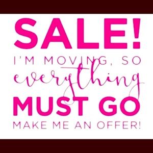 Need to sell everything